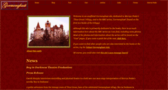 Desktop Screenshot of gormenghastcastle.co.uk